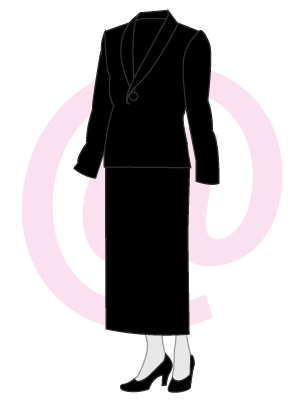 女性の喪服